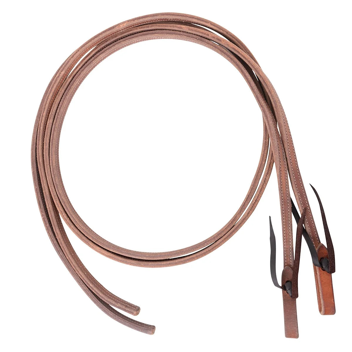 Martin Saddlery Double Stitched Split Reins with Tied Ends - 5/8" Width Professional Grade