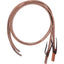 Martin Saddlery Double Stitched Split Reins with Tied Ends - 5/8" Width Professional Grade