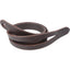 Martin Saddlery Latigo Leather Rope Strap in rich dark brown, essential for securing a roping rope to a western saddle. This durable leather strap features a pre-punched attachment hole and an embossed Martin Saddlery logo. A must-have piece of high-quality western tack for cowboys and ranch work, ensuring your lasso stays secure and organized. Thick, premium latigo leather construction makes it a reliable, long-lasting addition to any saddle gear collection.
