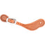 Martin Saddlery Men's Basket Stamped Leather Spur Straps in a rich natural tan. These durable western-style spur straps feature an intricate basket weave pattern, a polished silver-tone oval buckle, and a contoured design for a secure fit over western boots. Perfect for rodeo, ranch work, or pleasure riding, these high-quality leather straps offer timeless cowboy style and lasting performance.