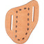 Martin Saddlery natural tan Roughout Leather Knife Scabbard featuring traditional dark brown buckstitch detailing and clean white perimeter stitching. This western-style knife sheath is designed with angled belt loops for a secure, comfortable fit on any standard belt. Ideal for ranch work or everyday carry, this handcrafted leather accessory combines rustic style with durability, perfect for western fashion enthusiasts and outdoor gear collections.