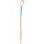 Martin Saddlery 26.5-inch Turquoise Lace Harness Hand Quirt. This premium leather riding crop showcases a vibrant turquoise braided leather handle and high-quality tan harness leather construction. Designed with a practical wrist loop and a split leather popper, it’s an essential equestrian tool for training and Western riding. Combining durability with western style, this handcrafted quirt is a standout addition to any horse tack collection.
