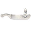 Myler B-17 Western Riding Spur with #1 Rowel - Medium Size - Stainless Steel