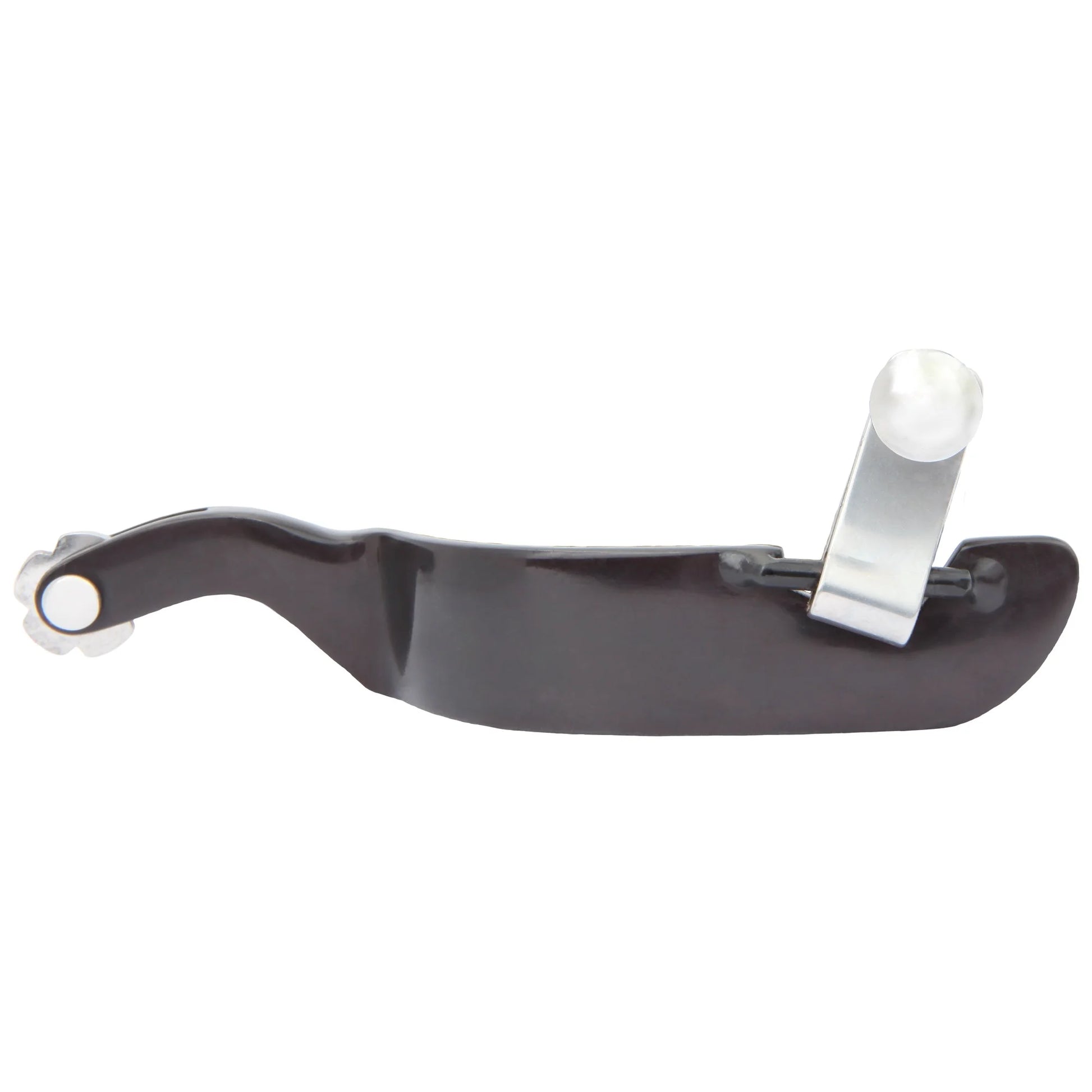 Myler B-17 Western Riding Spur with #1 Rowel - Medium Size - Stainless Steel