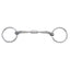 Myler Bridoon Bit 02 Comfort Snaffle - 5 1/4 inch Sweet Iron with Copper Inlay