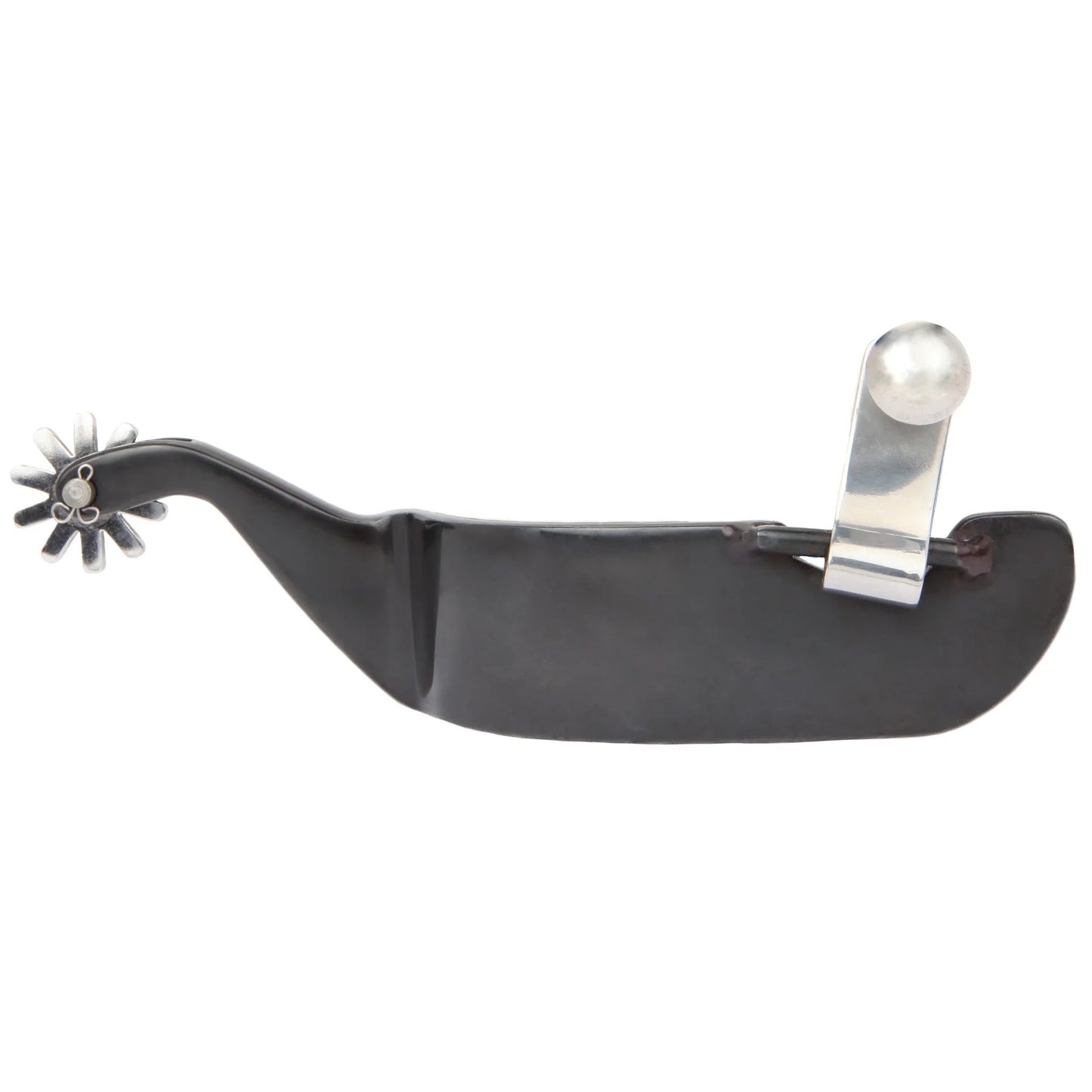 Myler C-20 Stainless Steel Western Performance Spurs with #8 Rowel - Medium