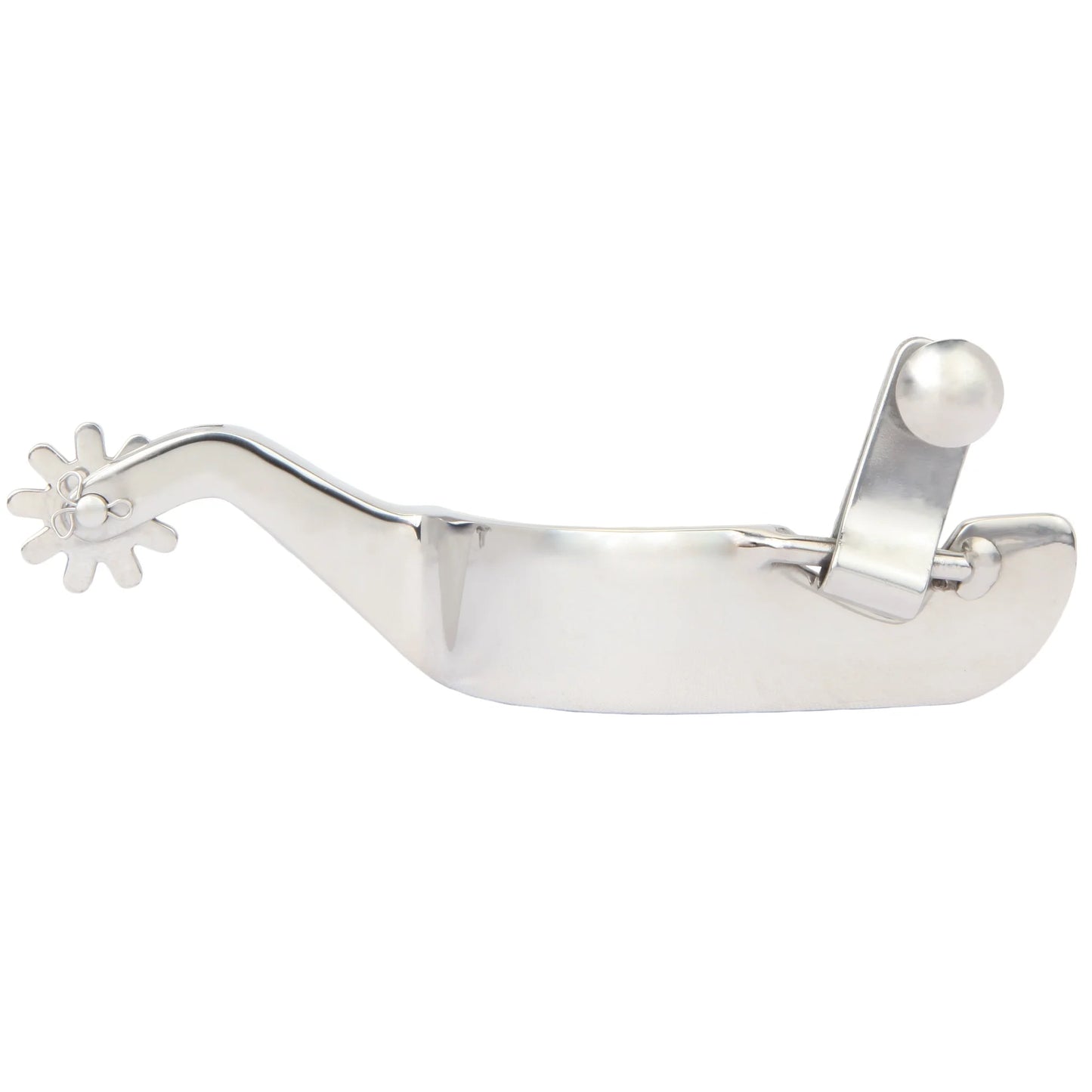 Myler F-20 Western Riding Spurs with #4 Rowel for Precise Leg Cues - Small