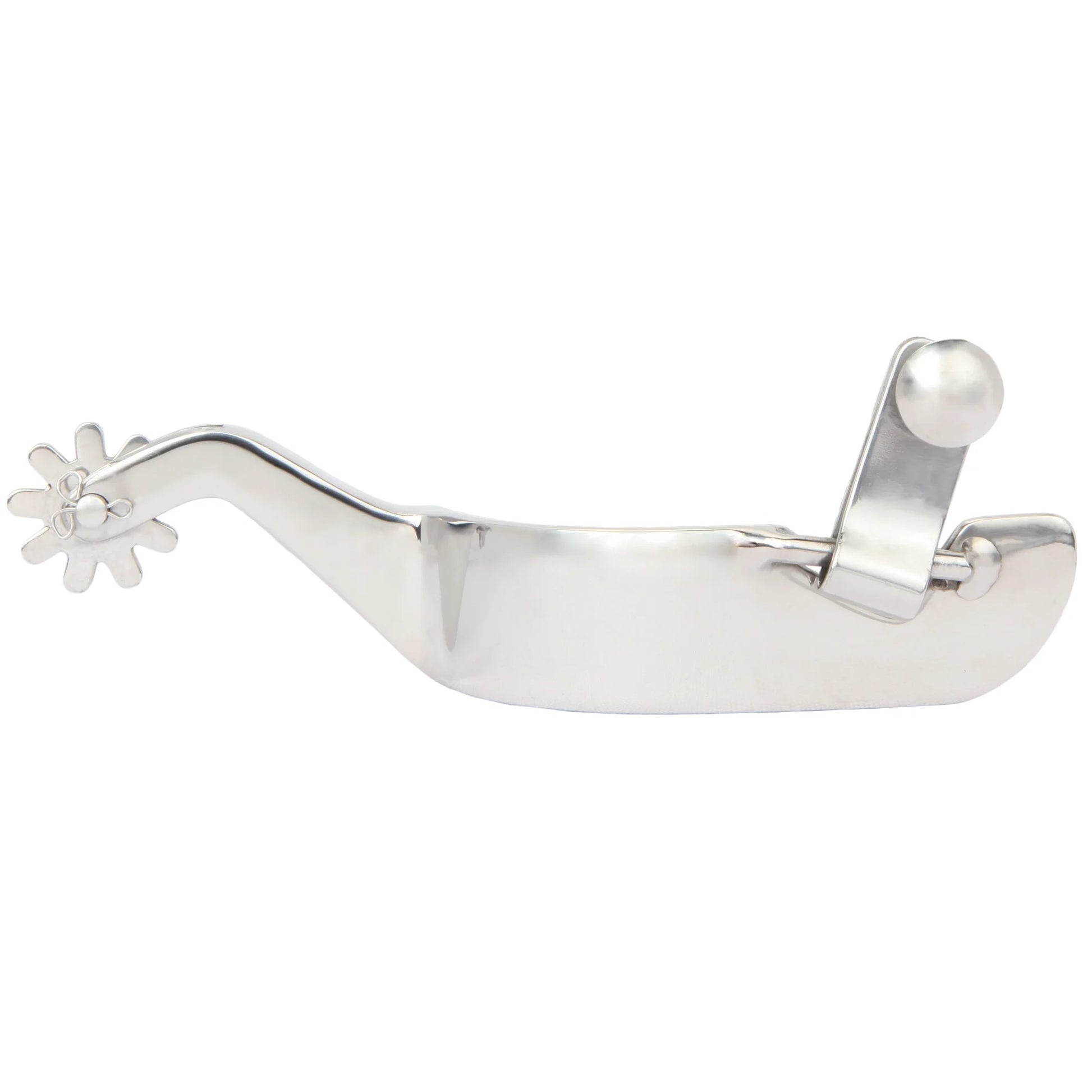 Myler F-20 Western Riding Spurs with #4 Rowel for Precise Leg Cues - Small