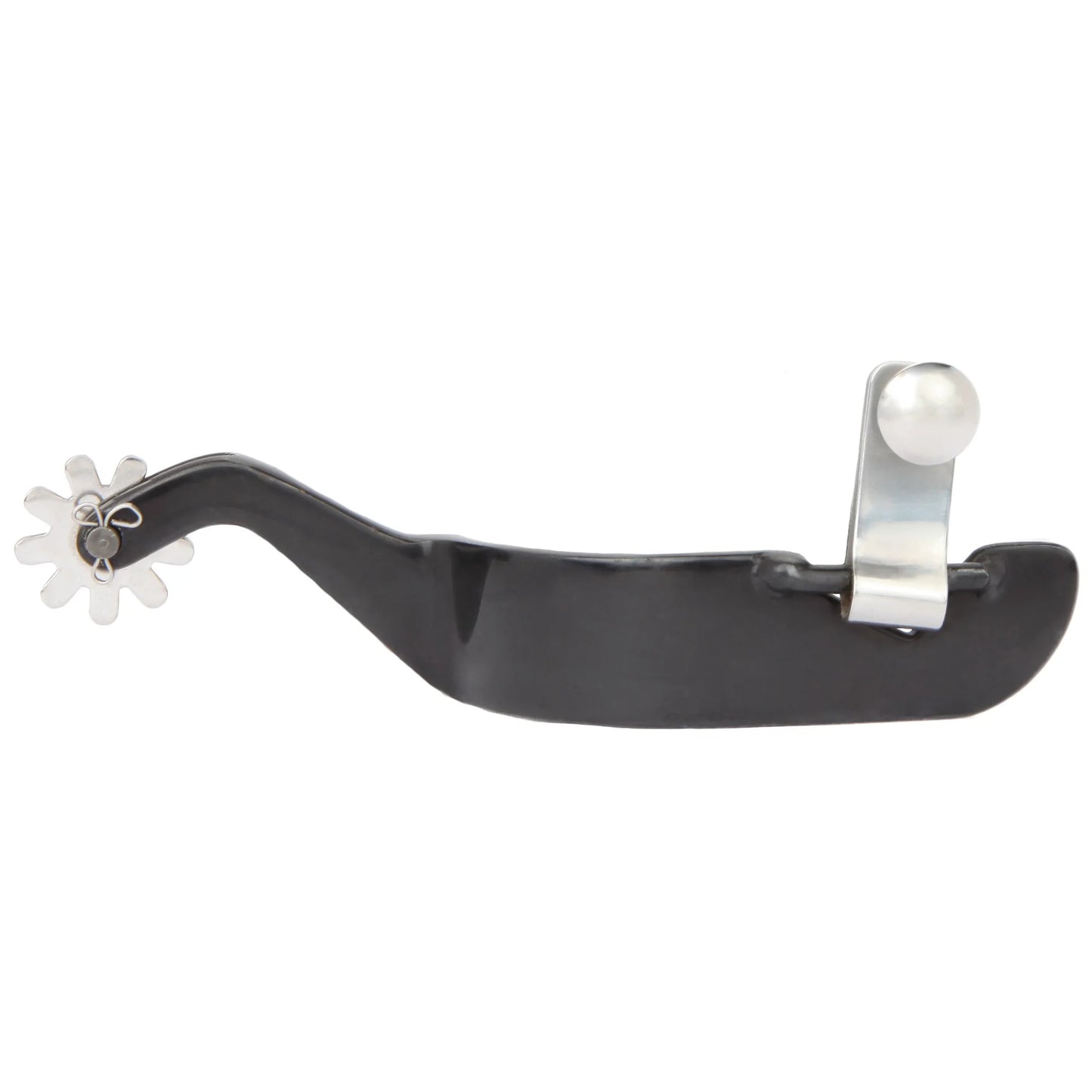 Myler F-20 Western Riding Spurs with #4 Rowel for Precise Leg Cues - Small