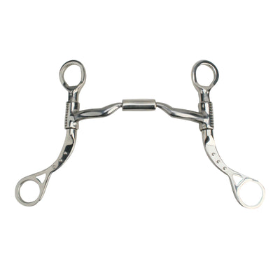 Myler HBT Shank Bit with MB 04 Comfort Snaffle Mouthpiece - Sweet Iron & Copper - Multiple Sizes