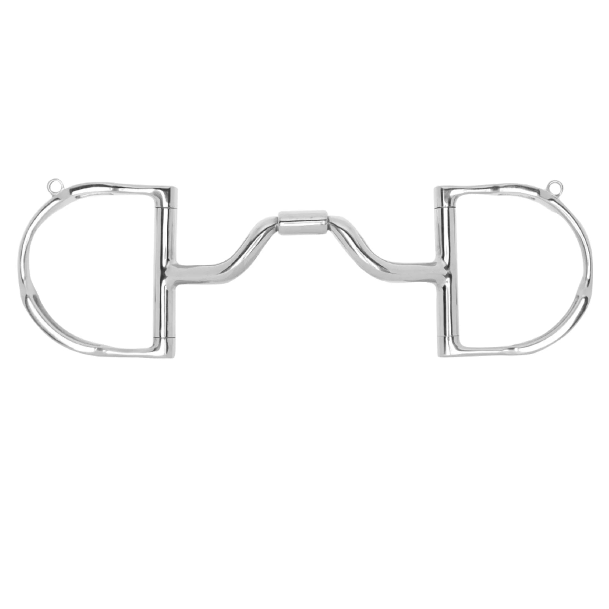 Myler Level 3 Medium English Dee Bit with Hooks - Sweet Iron Mouthpiece 33
