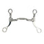 Myler MB 06 Short Shank Bit - Level 2 Low Port Comfort Snaffle Western Bit - 5" Mouthpiece