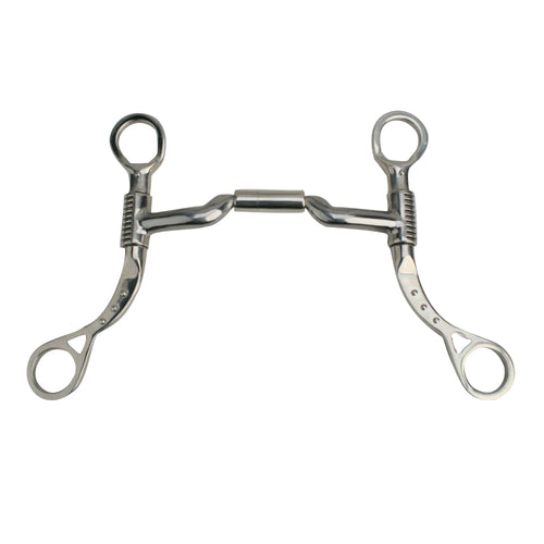 Myler MBT Shank Horse Bit with Sweet Iron 06 Mouthpiece & Copper Inlay - 5" Mouth