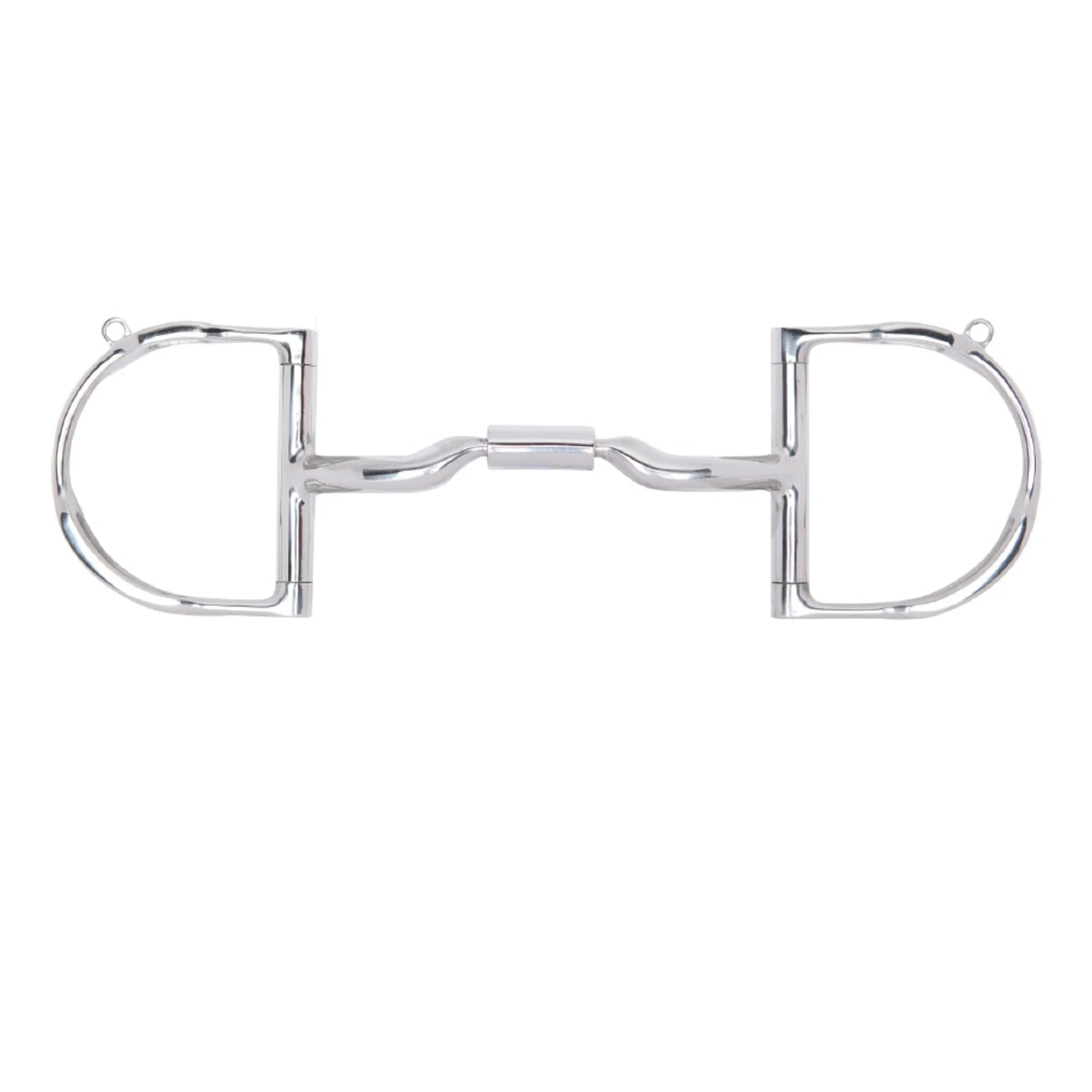 Myler Medium English Dee Bit with Hooks MB 04 Level 2 Comfort Snaffle - Sweet Iron & Copper