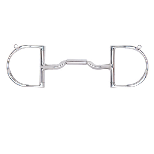 Myler Medium English Dee with Hooks 06 Mouthpiece - 6 inch Sweet Iron with Copper Inlay