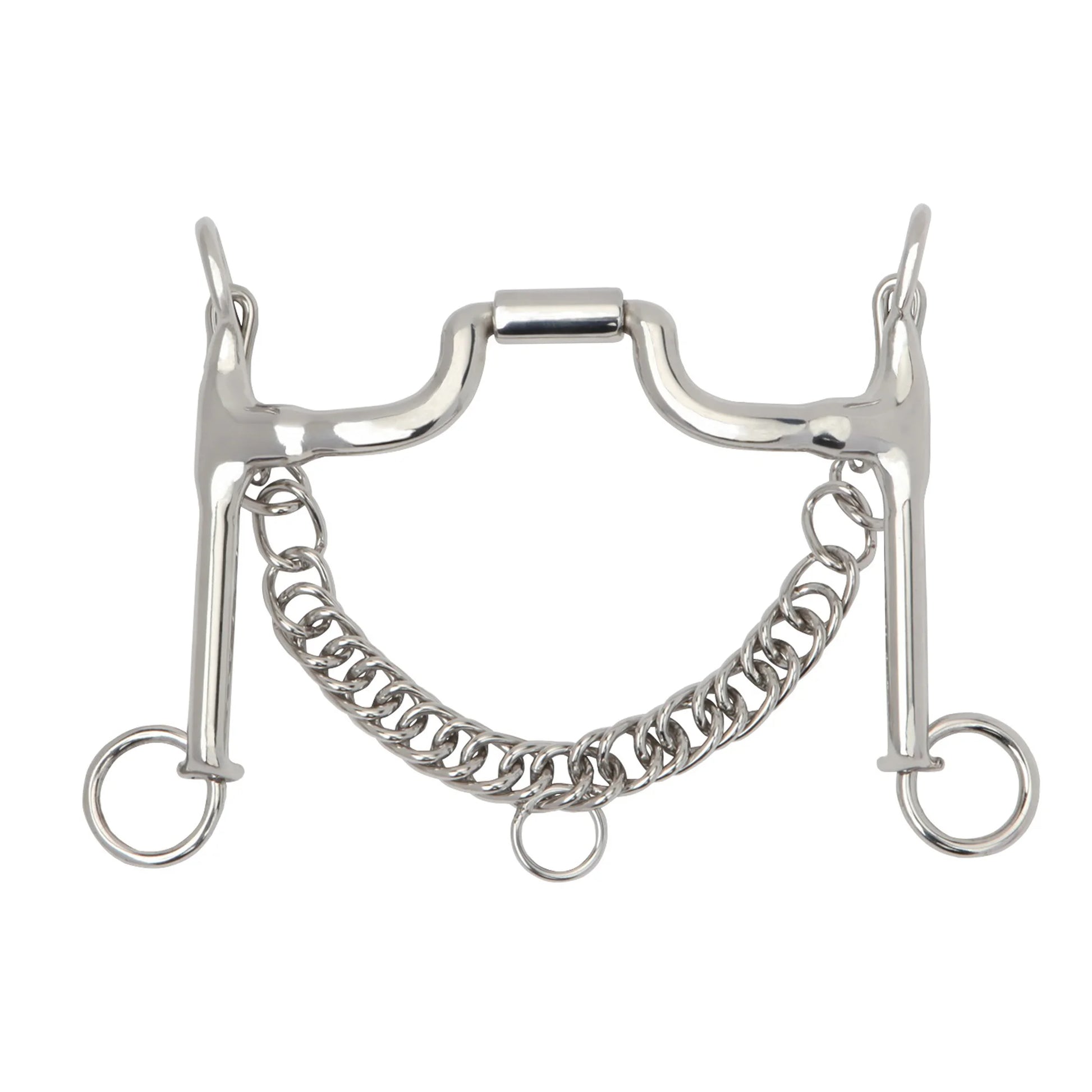 Myler Weymouth 43LP Low Port Curb Horse Bit for Dressage - 5" Mouth Size
