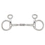 Myler MB 02 Comfort Snaffle Baucher Bit Level 1 - 5.5" Stainless Steel with Copper Inlay