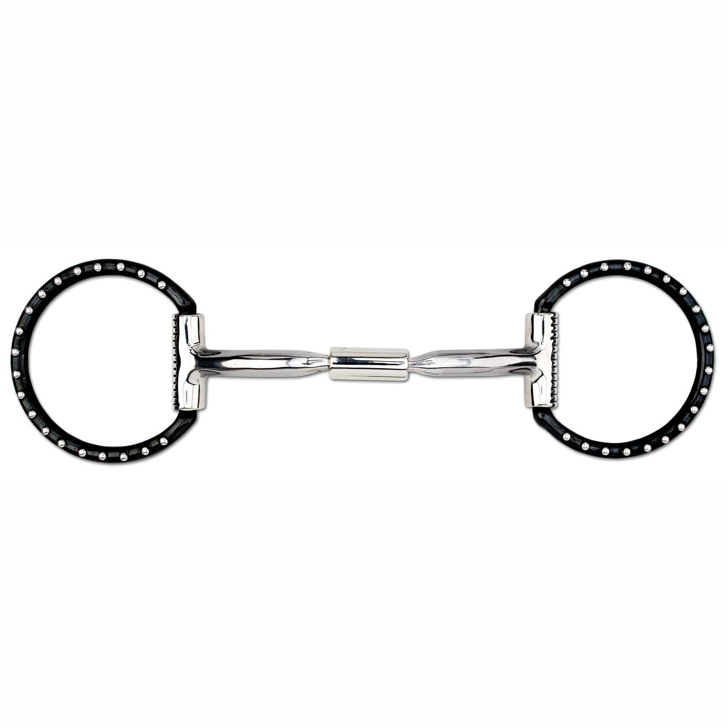 Myler 02 Black Dee Bit - 5 Inch Sweet Iron Comfort Snaffle MB 02 with Copper Inlay - Level 1