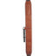 Professional's Choice 3-inch wide heavy harness leather rear flank cinch in a rich russet brown. This durable doubled and stitched horse cinch features white contrast stitching and comes with a black leather connector strap with a silver-tone buckle. Designed for western saddles, it's a high-quality tack essential for barrel racing, roping, and trail riding, ensuring a secure and stable fit during performance.