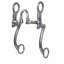Professional's Choice 7" Shank Slow Twist Correction Horse Bit featuring a 5 1/8" sweet iron mouthpiece. This high-quality silver western bit combines elegantly curved 7-inch shanks with a textured slow twist and high port to improve responsiveness. The sweet iron finish naturally promotes salivation for a softer, more supple mouth. A professional equestrian tool perfect for horse training, performance, and refining communication.