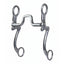 Professional's Choice PC 7 Shank Square Port Western Horse Bit in polished stainless steel. Features a 5 1/8" mouthpiece with a 1" square port for tongue relief and precise communication. The sleek 7" curved shanks provide balanced leverage. A premium piece of equestrian tack perfect for Western performance, reining, or trail riding, designed for durability and professional-grade performance.