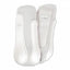 White Classic Equine ProTech Splint Pad and Tendon Guard Horse Boots designed for ultimate leg protection. These neoprene impact protection boots feature durable hard-shell guards and a secure fit for equestrian training. Highlights include the ProTech logo and "Play To Win" branding on a sleek, professional white finish. Perfect for horse owners seeking high-performance protective gear for their horse’s delicate tendons and splint bones.