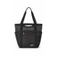 Classic Equine Arena Ready Gear Bag in black, a durable 18.5" x 14" x 7" ventilated mesh boot tote and ringside tack organizer. This equestrian gear bag features six convenient pockets, including a front zippered compartment and breathable mesh panels perfect for damp boots or grooming tools. Its sturdy shoulder straps and sleek design make it a must-have for horse shows and stable organization. Ideal for riders looking for a functional and stylish equipment tote.