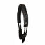 Professional's Choice TPU Horse Training Surcingle and Girth Set in sleek black. Waterproof TPU construction with multiple stainless steel D-rings for versatile lunging attachments. Includes a comfortable padded neoprene girth and adjustable buckles for a perfect one-size-fits-all fit. High-quality equestrian gear for ground work and professional horse training.