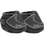 Pair of black Toklat Sport Hoof Boots featuring durable 1000D nylon and leather-like trim. These lightweight, all-terrain horse boots showcase a white Cavallo script logo, red Sport branding on rugged rubber soles, and secure side buckle closures. Ideal for protective hoof care and trail riding, these high-performance boots combine a sleek design with maximum durability for any terrain.