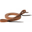 Weaver Leather Turquoise Cross Light Oiled Skirting Leather Roper Reins, 5/8" x 7'. This high-quality western horse tack features supple light brown skirting leather with durable loop ends secured by dark chocolate latigo ties. Perfect for training or everyday riding, these professional-grade equestrian reins offer a classic look and reliable grip for horse and rider.