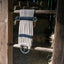 Weaver Equine Rayon 17 Strand Horse Cinch, Anti - Slip Saddle Cinch Girth with Flat Buckle, Western Horse Riding Supplies, ‎Tan/Black - Hooves and Paws