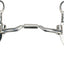 Myler MBL Short Shank Low Port Comfort Snaffle Bit MB 04 - 5.5" Sweet Iron with Copper Inlay Level 2