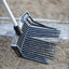 Cashel 18-Tine Manure Fork - Durable Lightweight High-Impact Composite Stable Cleaning Tool - 18 Tine
