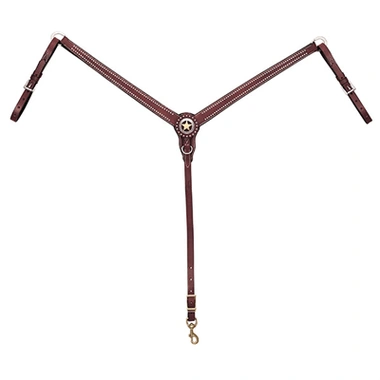 Weaver Leather Texas Star Breast Collar