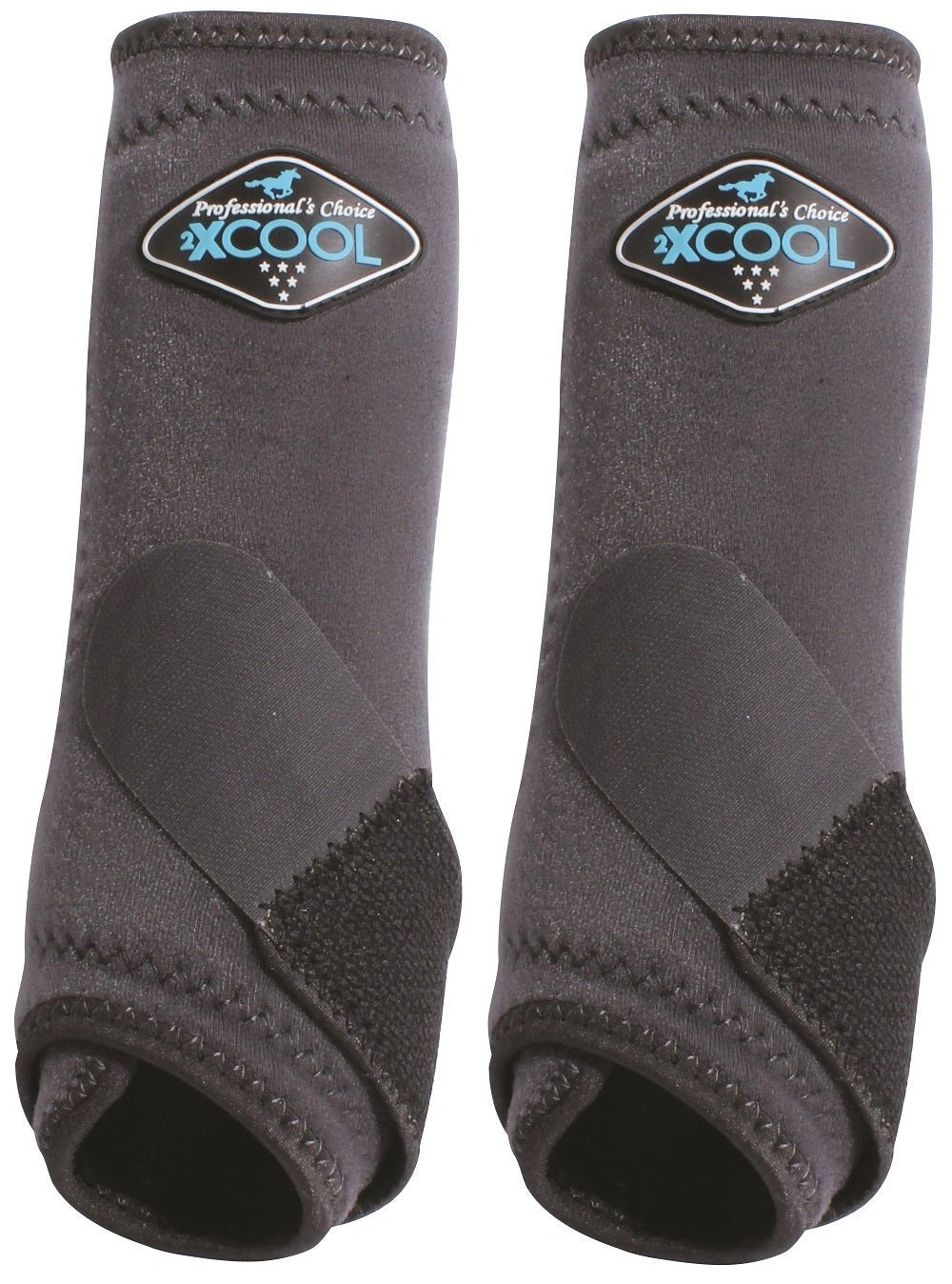 Professional's Choice Sports Medicine 2XCOOL Pattern Horse Equine Boots Front Pair - Hooves and Paws