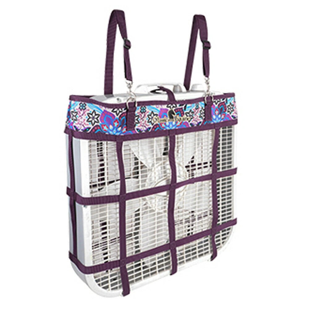 Classic Equine Horse Lightweight Portable Fan Bag - Hooves and Paws