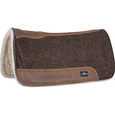 Classic Equine 3/4" Wool Felt Western Saddle Pad - Comfort & Protection