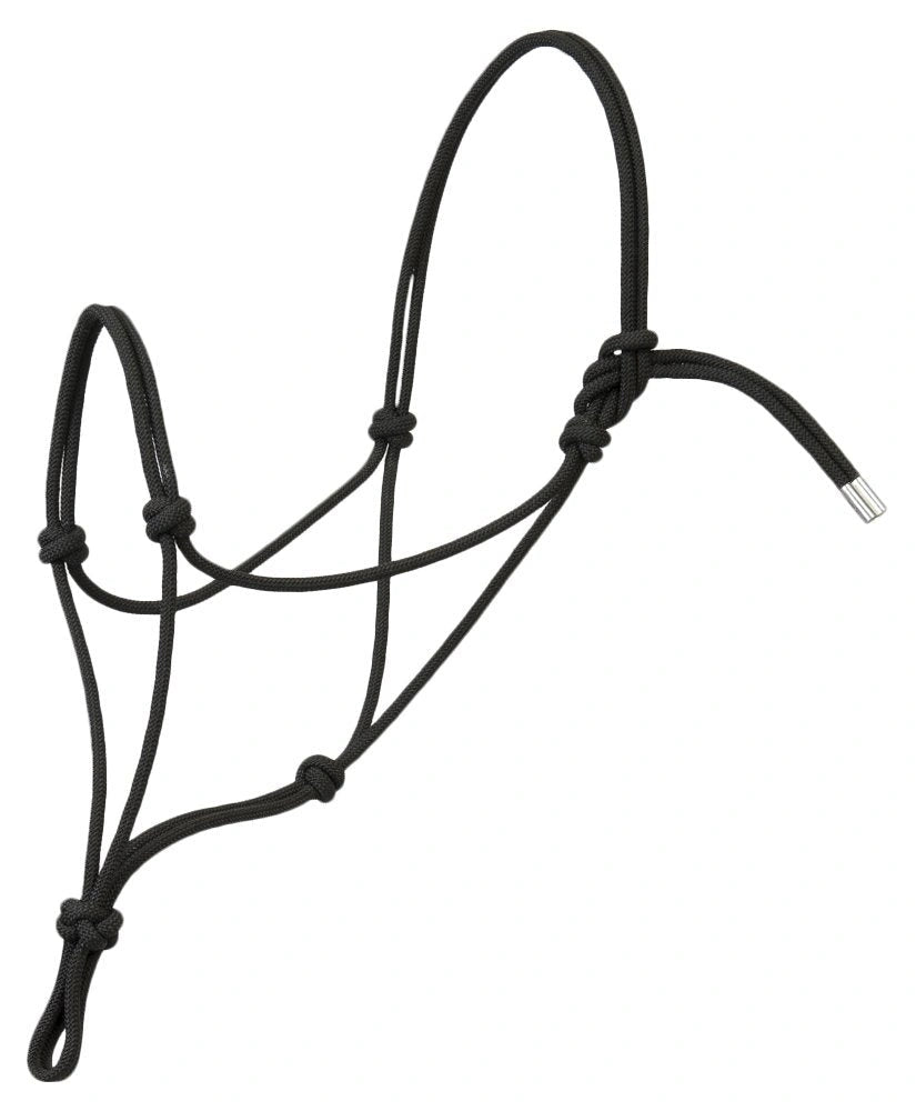 Weaver Leather Silvertip #95 Rope Halter – 5/16" Diamond Braid