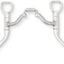 Myler HBT Shank Correctional Wide Port Bit MB 41PBW - 5" Mouth - Sweet Iron & Copper Inlay - Level 2-3