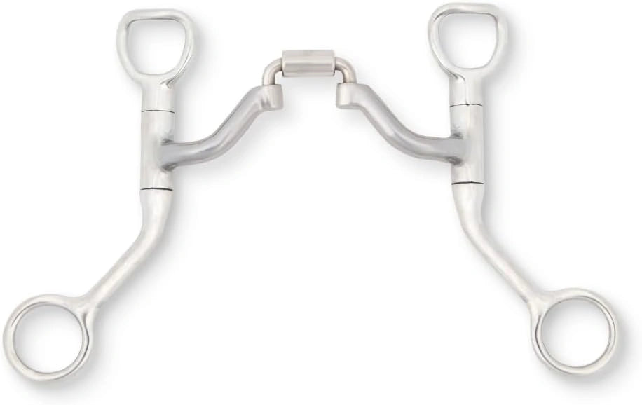 Myler HBT Shank Correctional Wide Port Bit MB 41PBW - 5" Mouth - Sweet Iron & Copper Inlay - Level 2-3