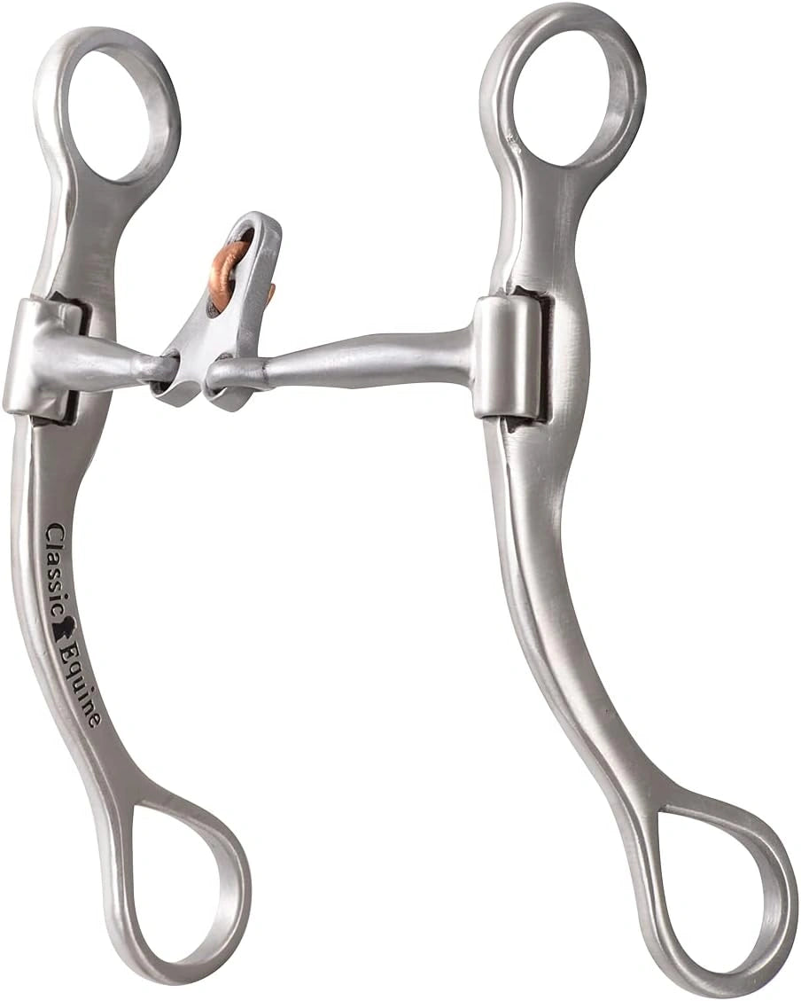 Classic Equine Floating Spade Bit: Gentle Palate Pressure for Horses