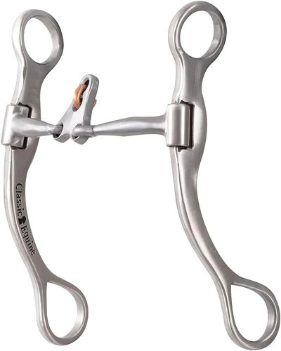 Classic Equine Floating Spade Bit: Gentle Palate Pressure for Horses