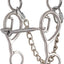 Classic Equine Les Vogt Barrel Bit - 5.5" Smooth Bar Mouthpiece, 7/8" Gag, Level 1 Leverage
