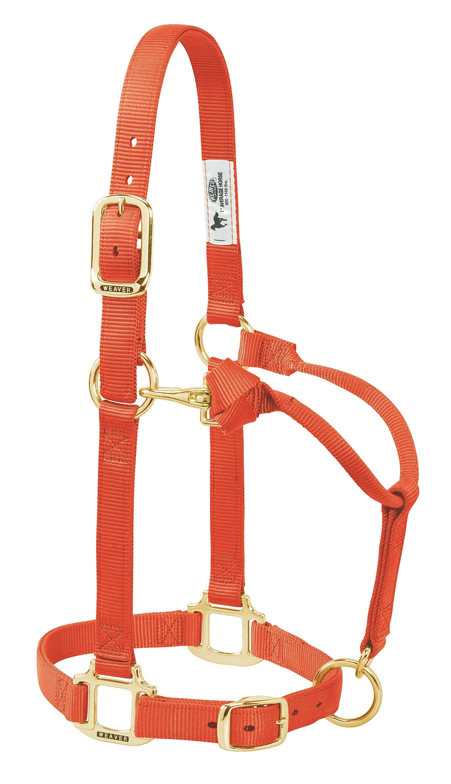 Weaver Leather Horse Halter: Adjustable Nylon for Comfort & Durability