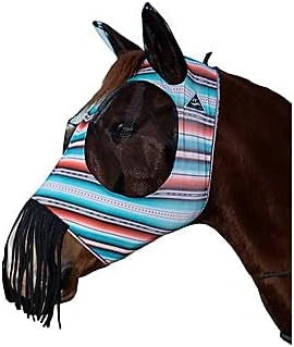 Professional's Choice Comfort Fit Horse Lycra Fly Mask with Ears All Sizes - Hooves and Paws
