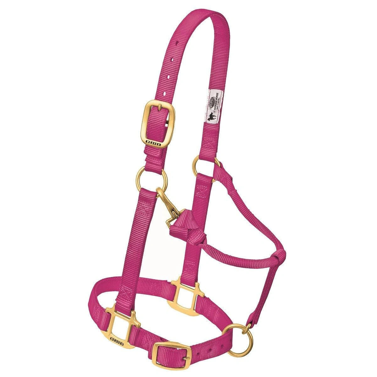 Weaver Leather Horse Halter: Adjustable Nylon for Comfort & Durability