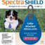 Spectra Shield Dog Flea and Tick 4 FOUR MONTH Treatment - Hooves and Paws