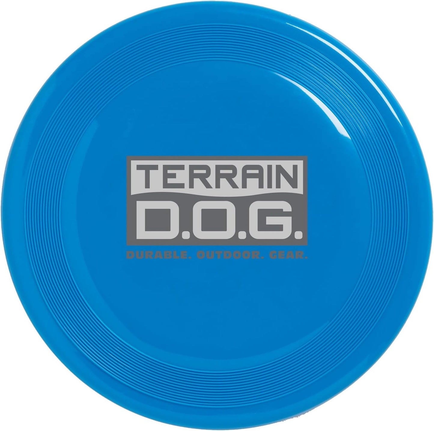Weaver Leather Terrain D.O.G. Blue Flying Disc - Hooves and Paws
