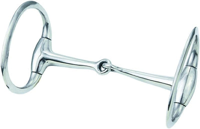 Weaver Leather 6" Eggbutt Snaffle Stainless Steel