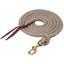 Weaver Leather EcoLuxe™ Organic Bamboo Horse Lead Rope with Snap, Charcoal/Tan - 10-feet